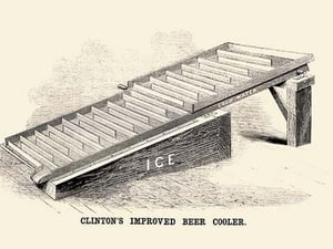 Clinton's Improved Beer Cooler - Art Print