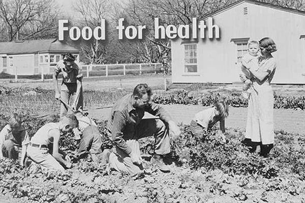 Homegrown food is homegrown wealth. by Dorothea Lange #2 - Art Print