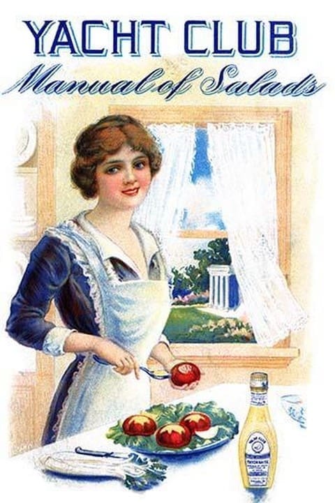Yacht Club Manual of Salads - Art Print