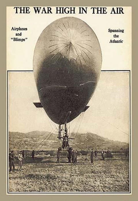 The War High in the Air - Art Print