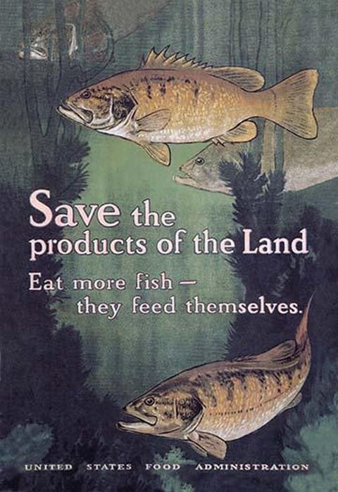 United States Food Administration Advisory: Save the Products of the Land by Charles Livingston Bull - Art Print