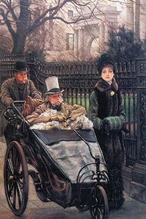 The Daughter of the warrior by James Tissot - Art Print