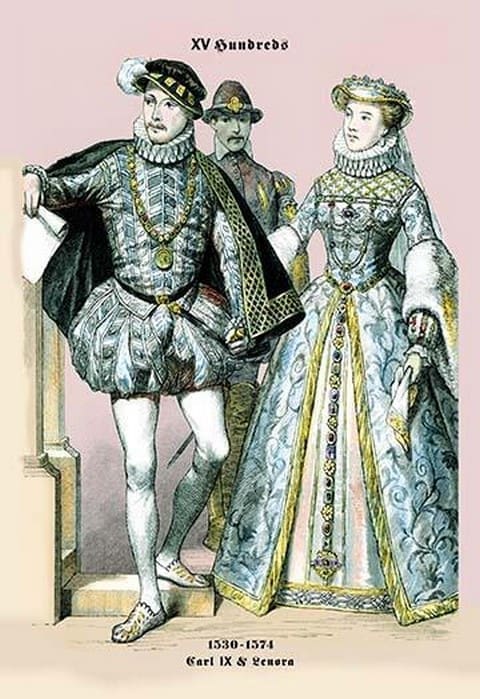 Carl IX and Lenora by Richard Brown - Art Print