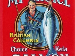My Choice Salmon Fisherman by Smith Litho - Art Print