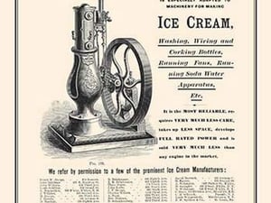 The Lawson Gas Engine - Art Print