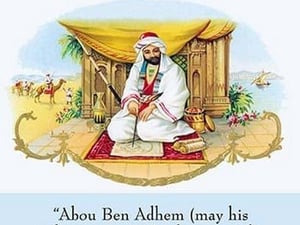 Abou Ben Adhem by James Henry Leigh Hunt - Art Print