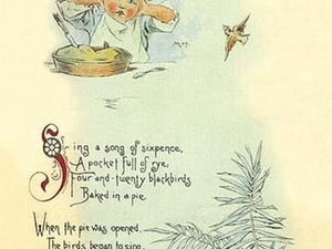 Sing a Song of Sixpence by Maud Humphrey - Art Print
