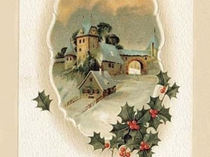 Hearty Christmas Greetings - Art Print