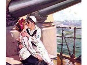 Love at Sea - Art Print