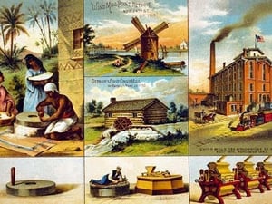 Union Mills by Calvert Lith. Co - Art Print