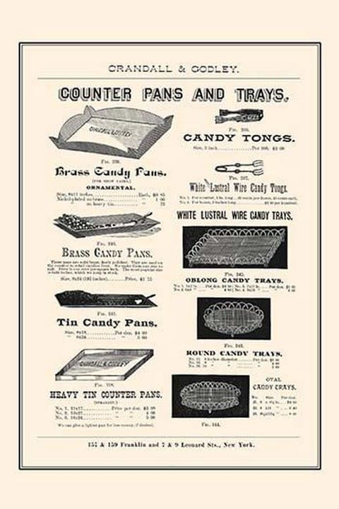 Counter Pans and Trays - Art Print