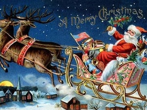 A Merry Christmas - Art Print