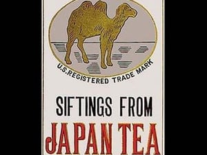 Gold Camel Brand Tea - Art Print