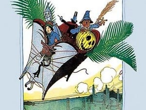 The Gump is Flying by John R. Neill - Art Print