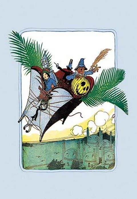 The Gump is Flying by John R. Neill - Art Print