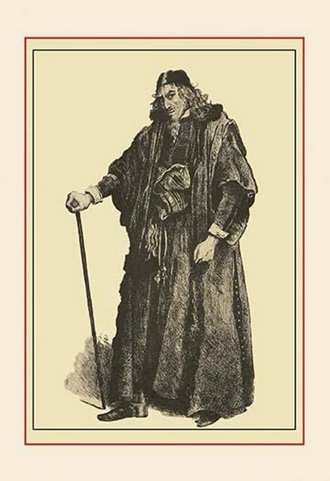 Henry Irving as Shylock - Art Print