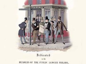 The Ledger Polka by FREE LIBRARY OF PHILADELPHIA - Art Print