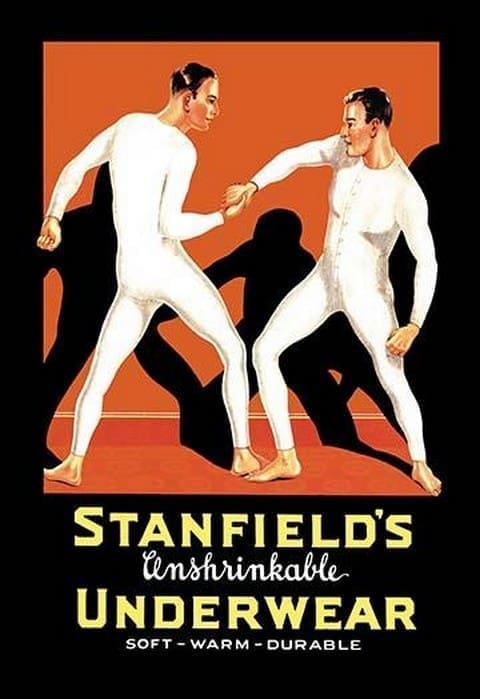 Stanfield's Unshrinkable Underwear - Art Print