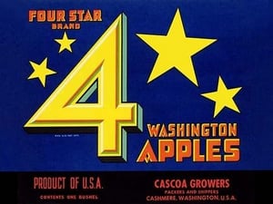 Four Star Brand Washington Apples - Art Print