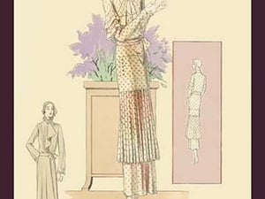 Patterned Daywear by Atelier Bachroitz - Art Print