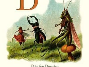 D is for Dancing - Art Print
