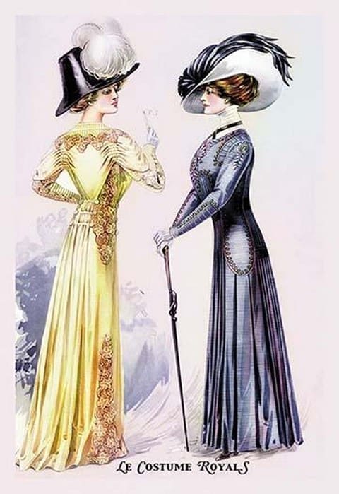 Le Costume Royals: Costumes of Robespierre Silk - Art Print