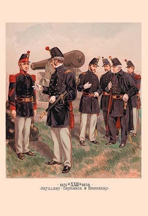 Artillery and Ordinance Engineers by Henry Alexander Ogden - Art Print