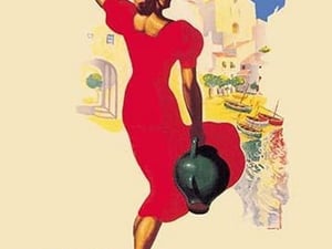 Veraneo en las playas de Cataluna by A. Gual - Art Print
