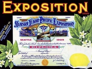 Alaska-Yukon-Pacific Exposition Lemons - Art Print