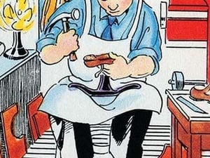 Cobbler by Julia Letheld Hahn - Art Print