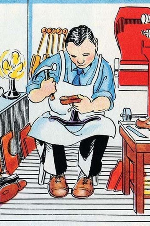 Cobbler by Julia Letheld Hahn - Art Print