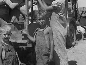 Impoverished Family by Dorothea Lange - Art Print