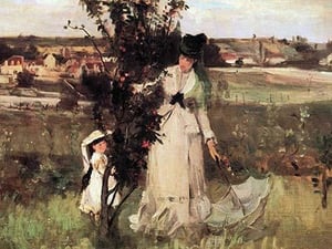 Hide-and-seek by Berthe Morisot - Art Print