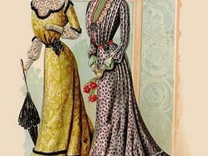 Afternoon Gowns #2 - Art Print