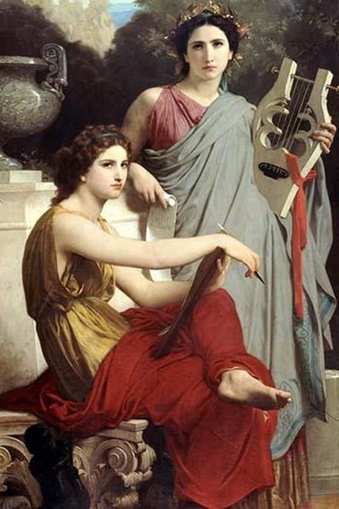 Art & Literature by William Bouguereau - Art Print