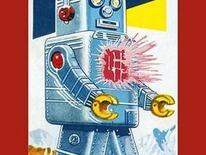 Mechanical Walking Robot with Spark - Art Print