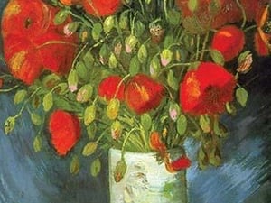 Red Poppies by Vincent van Gogh - Art Print
