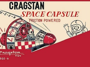 Cragstan Space Capsule - Art Print