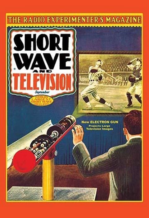 Short Wave and Television: New Electronic Gun Projects Large Television Images by Frank R. Paul - Art Print