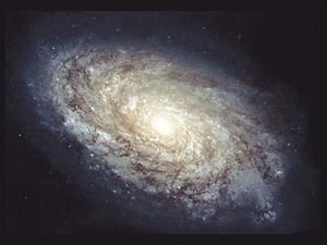 NGC 4414 by NASA - Art Print