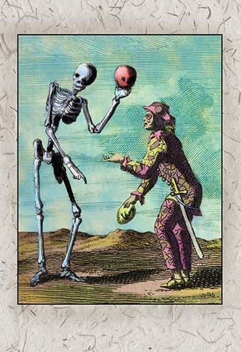 Death's Mask - Art Print