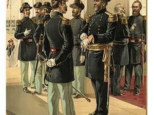General Reception - 1862 - 1871 - At Headquarters By Henry Alexander Ogden - Art Print