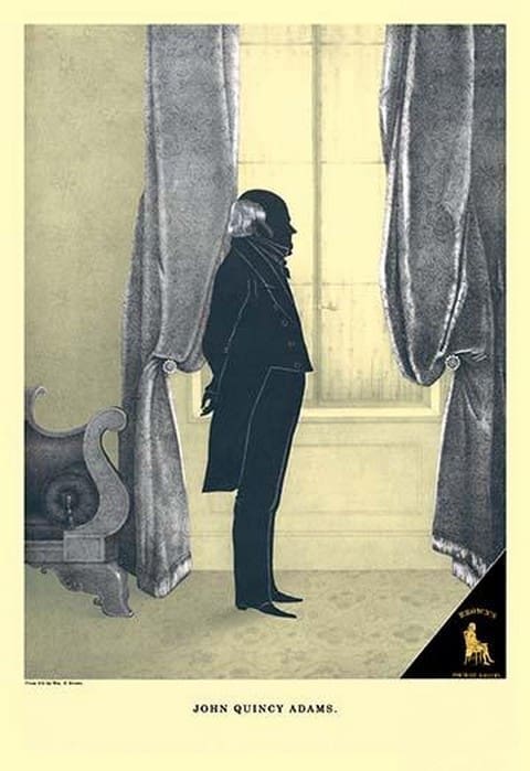 John Quincy Adams by William Henry Brown - Art Print