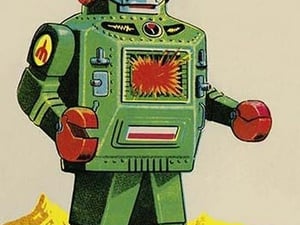 Mechanical Mighty Robot - Art Print