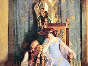 Death of King Mark by N.C. Wyeth - Art Print