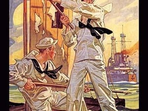 The Making of a Man o'Warsman - Art Print
