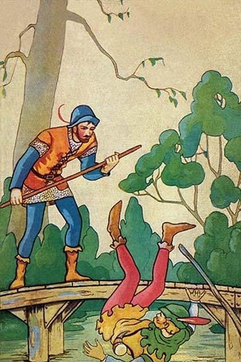 The Bridge Duel - Art Print