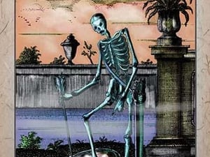 Death's Game - Art Print