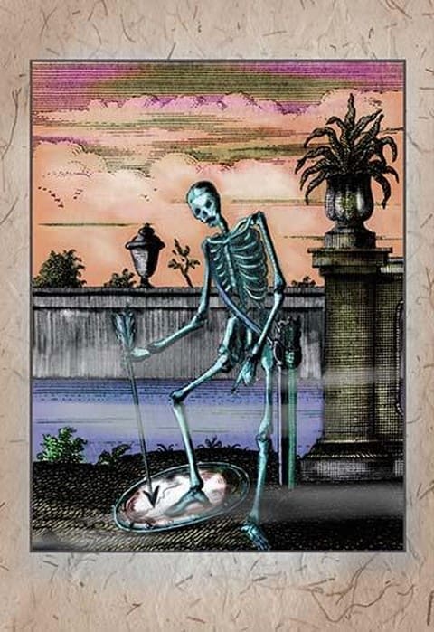 Death's Game - Art Print