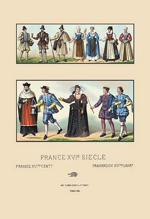 Costumes of Various French Classes